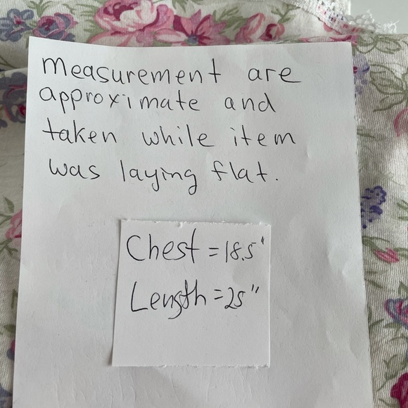 Floral night gown - Picture 4 of 7